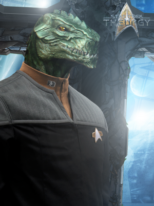 gorn theurgy petty officer trek deviantart lucan auctor chief wiki uss head personnel male explore age medical