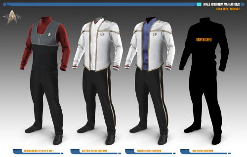 Uniforms - Star Trek: Theurgy Wiki