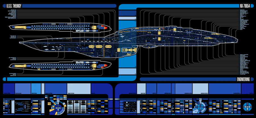 Odyssey Class Starship Schematics - img-gimcrackery